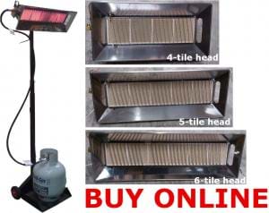 Industrial Style Gas-Fired Portable Heaters