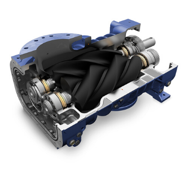 Screw Positive Displacement Blower